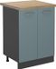 Vicco R-Line Keukenonderkast – 60 cm, WB Eik Blauw-grijs