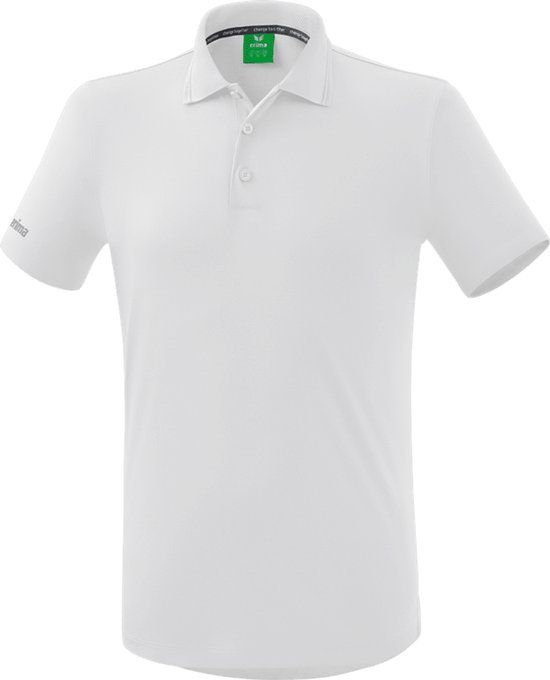 Erima Functionele Polo Kinderen - New White - Maat 164