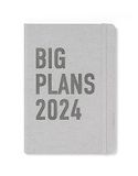 LETTS Big Plans A5 dag per pagina w/appts (meertalig) Stone 2024