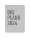 LETTS Big Plans A5 dag per pagina w/appts (meertalig) Stone 2024