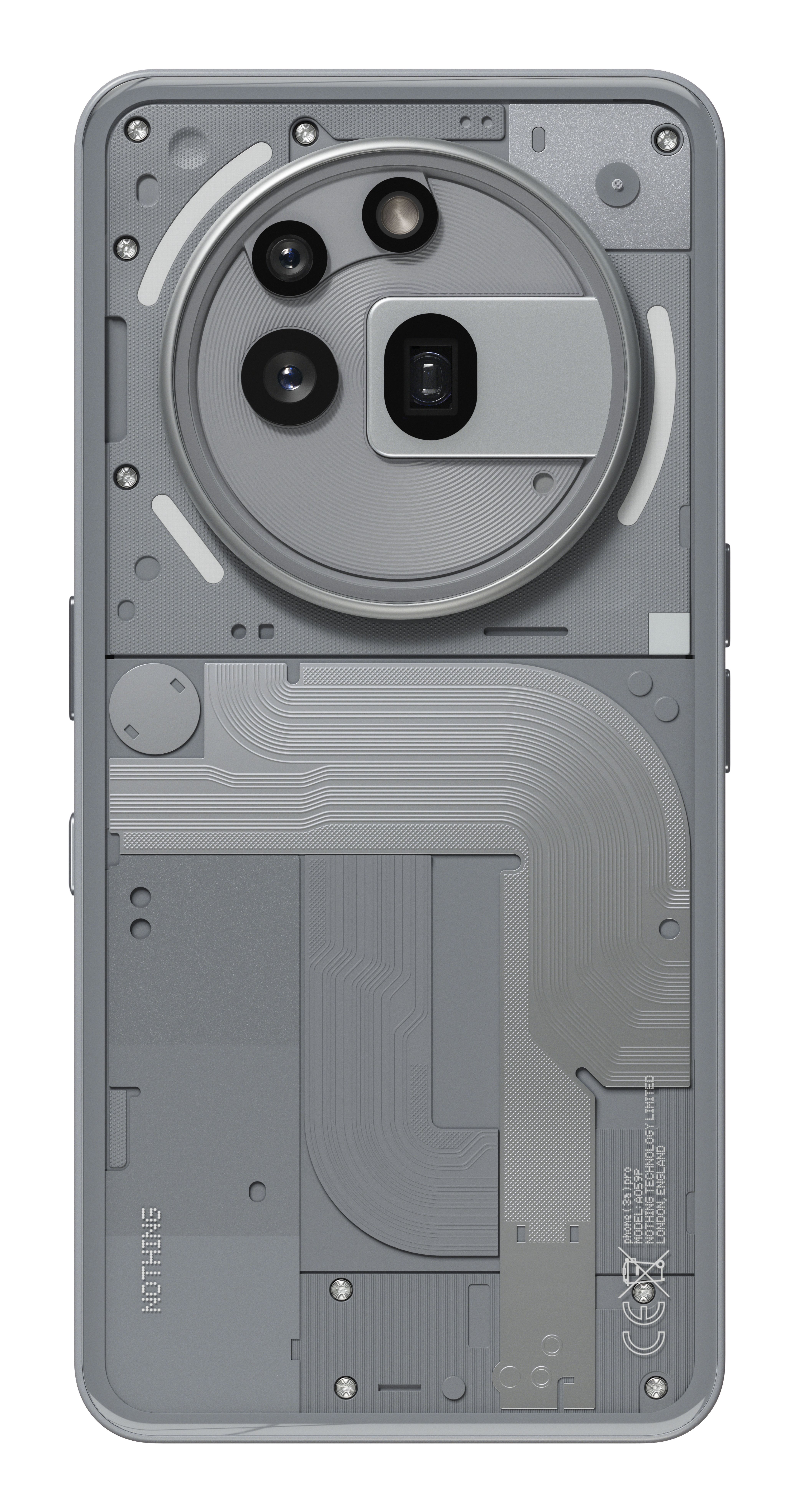 Nothing Phone (3a) Pro 12/256GB Grijs 5G
