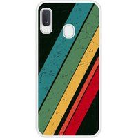 Samsung Galaxy A20e Grunge Verstevigd hoesje met sublimatie bedrukking