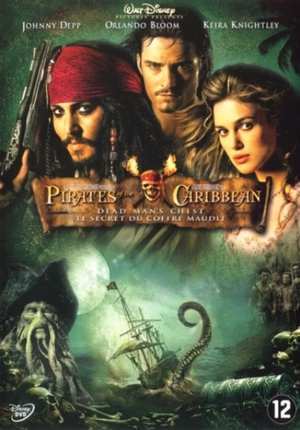 Johnny Depp Pirates Of The Caribbean 2: Dead Man's Chest dvd