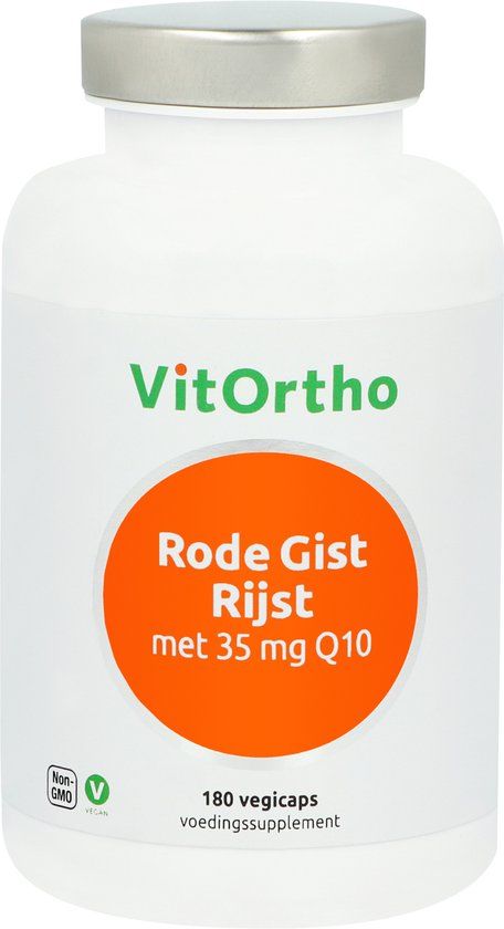 VitOrtho Rode Gist Rijst 35mg Q10 (180vc)