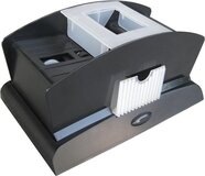 HOT Games Deluxe Kaartenschudmachine - Zwart - Kunststof - 8717072003595