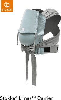 Stokke&#174; Limas™ babydrager Turquoise Grey Melange