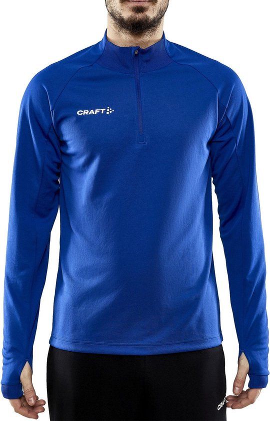 Craft Evolve Halfzip Longsleeve Shirt Heren - XXL - blauw
