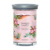 Yankee Candle Desert Blooms Geurkaars Hout Roze Cylinder 1 stuk(s)