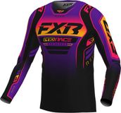 FXR Revo Motorcross trui voor jongeren - Zwart/paars, L