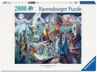 Ravensburger puzzle pour adultes 2000 pièces - Les Gardiens du Dragon