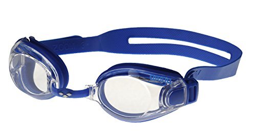 Arena Zoom X-Fit Goggles, Volwassenen, Unisex, Clear-Blue, TU