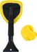 Dunlop IJskrabber met trekker - Telescopische Paal 32 tot 49 CM - Zachte Grip - Incl. 2 Microvezeldoekjes