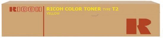 Ricoh Toner Type T2 Yellow Toner Cartridge - Original - 17000 Pages - Yellow