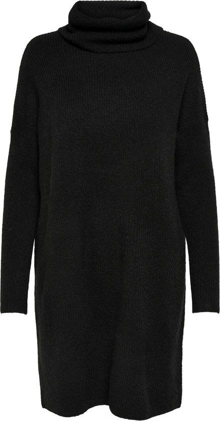 ONLY ONLJANA L/S COWLNCK DRESS WOOL KNT NOOS Women's Dress - Black - XS