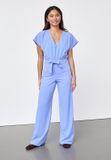 SISTERS POINT Girl-ju.v Dames Jumpsuit Blue Dream Maat M