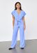 SISTERS POINT Girl-ju.v Dames Jumpsuit Blue Dream Maat M