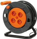 ZENITECH Kabelhaspel klussen - 4 x 16A - 3G1.5mm² - 25m