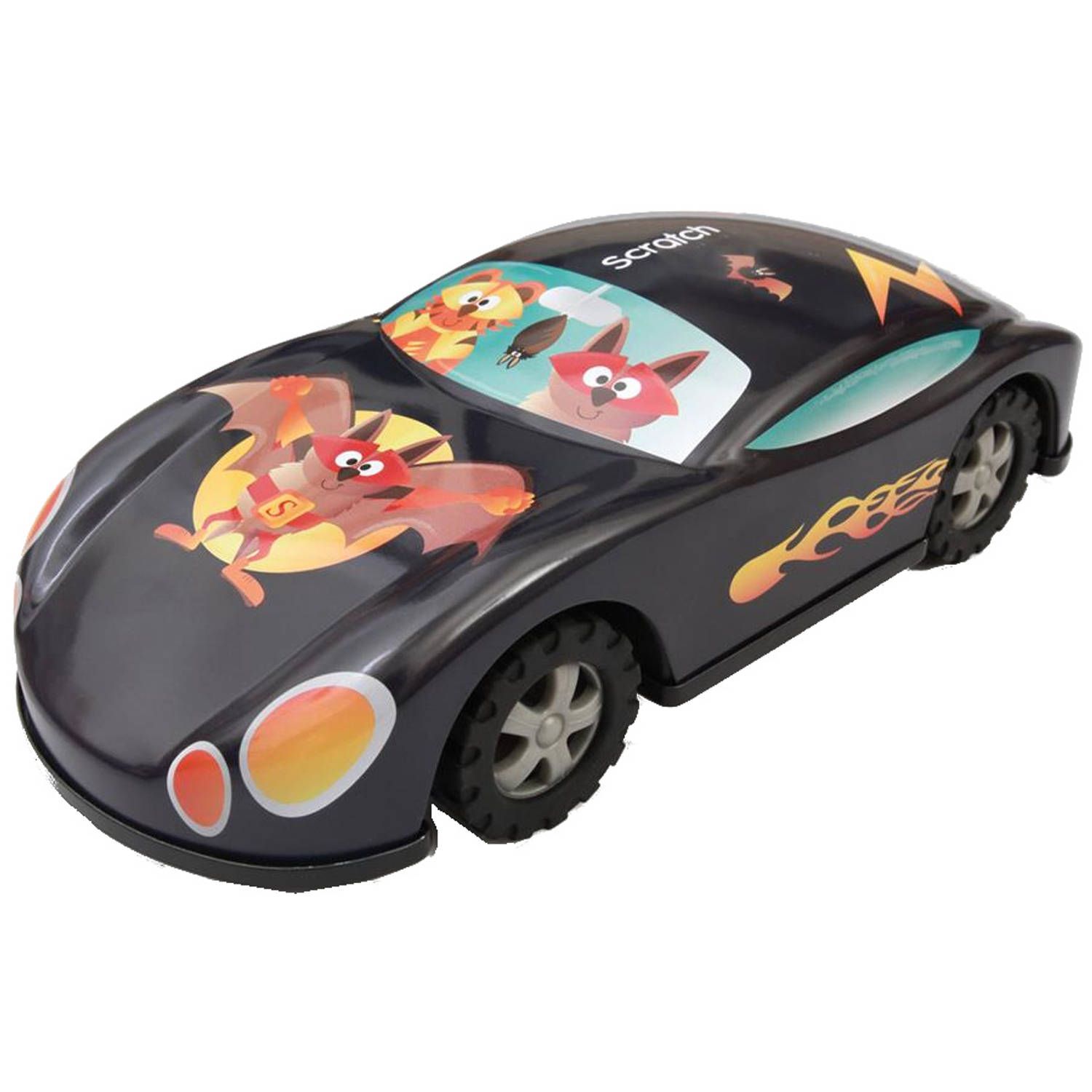 Scratch Speelgoedauto Hero Junior 23 Cm Metaal Zwart