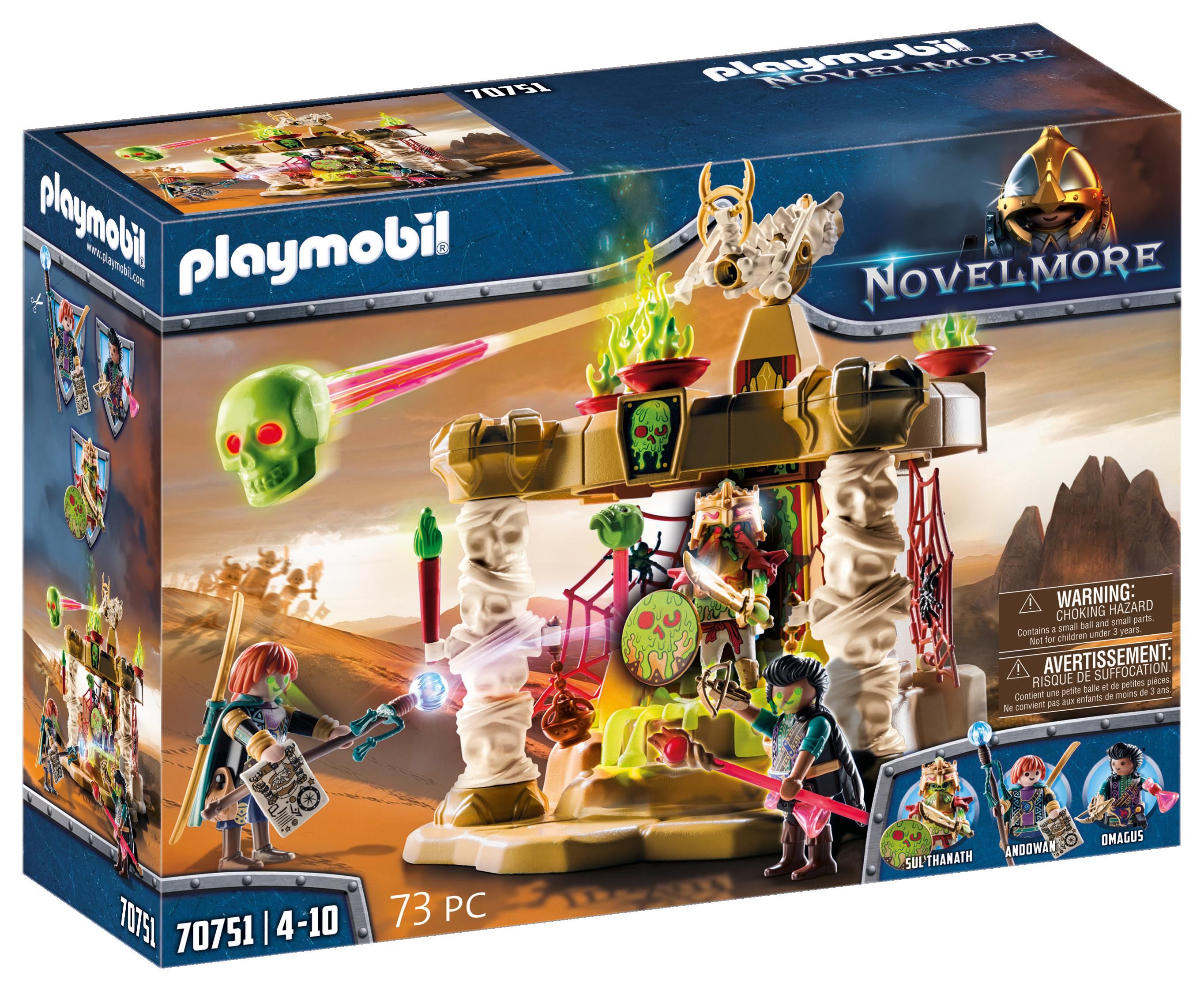 PLAYMOBIL Novelmore 70751 Sal'ahari Sands - Tempel van het skelettenleger