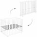 Roba Opvouwbare babybox - Little Stars - 75 x 100 cm