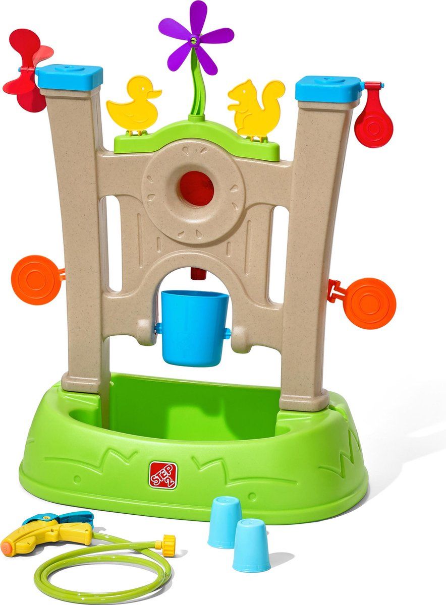 Step2 Waterpark Arcade - Waterspuit met doelwitten, bekers, spinners en meer