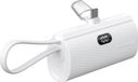 F-Energy Powerbank F-Energy Power Plug F5K3, 5000mAh, pour Type C PD 20W, blanc