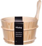 Rento 4Living sauna-emmer - Vurenhout