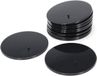 Allecto plus - Lot de 10 figurines d'action rondes noires, 15 - 8 cm - Pour enfants