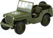 Welly USA Army Jeep Auto - Legergroen - Die-Cast Metaal - 11 cm - Model Willys
