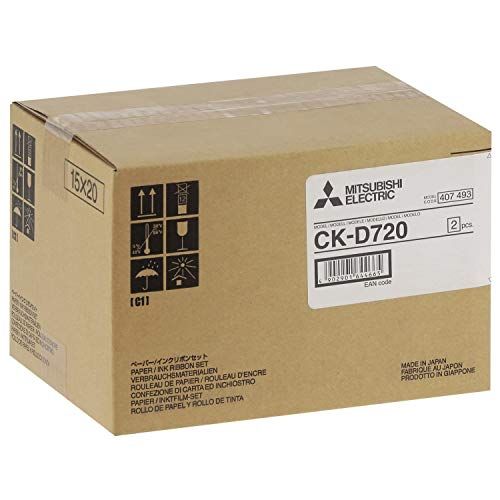 MITSUBISHI CK-D720 15X20 + cartridges printerpapier