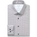 OLYMP Luxor 24/Seven Modern Fit Jersey overhemd wit, Bedrukt