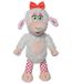 Joy Toy 4959 Sheeperella pluche dier, rood, 28 cm