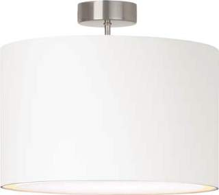 Brilliant Clarie Hanglamp - Metaal/Textiel - E27 - 32 cm - Dimbare
