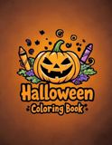 Happy Halloween Coloring Book