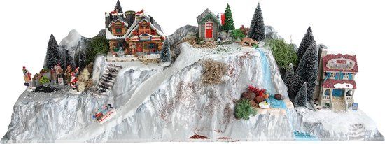 My Village Basis Kerstdorp Waterval