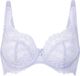 Hunkemöller Dames Lingerie Niet-voorgevormde beugel bh Daisy - Paars - maat D80