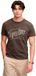 Superdry Vintage Workwear Print T-shirt Heren XL Carbon Black