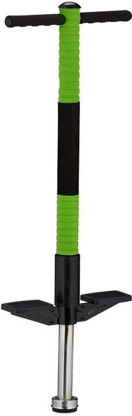 Merkloos Relaxdays Pogo stick - kinderen - max. 35 kg - rvs - antislip - roze
