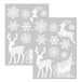 Anna's Collection Kerst raamstickers Rendier