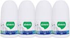 Siveno Natuurlijke Roll-On Deodorant voor Mannen – Vegan & Aluminiumvrij – Voordeelverpakking 4 Stuks