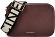 Coccinelle Leren schoudertas Tebe Crossover Bag Berry donkerpaars