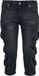 Full Volume by EMP Full Volume Zwarte capri short met strik - Dames - 27