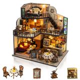Elzusha - Maisonnette miniature "Café Serendipità" pour adultes