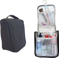 Hangende toilettas met haak - Zwart - 5L - Unisex