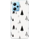 Xiaomi Soft Silicone Case Compatible with Xiaomi Redmi Note 12 5G, Xiaomi Poco X5 Elegant Pine