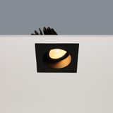 Artdelight - Inbouwspot Venice DL 2808 - Zwart - LED 8W 2700K - IP44 - Dimbaar