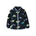 NAME IT MINI gilet polaire avec imprimé - bleu foncé