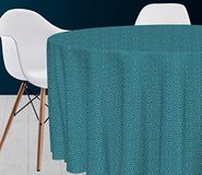 Soleil d'Ocre aas Tafelkleed, Polyester, Blauw, doorsnede 180 cm