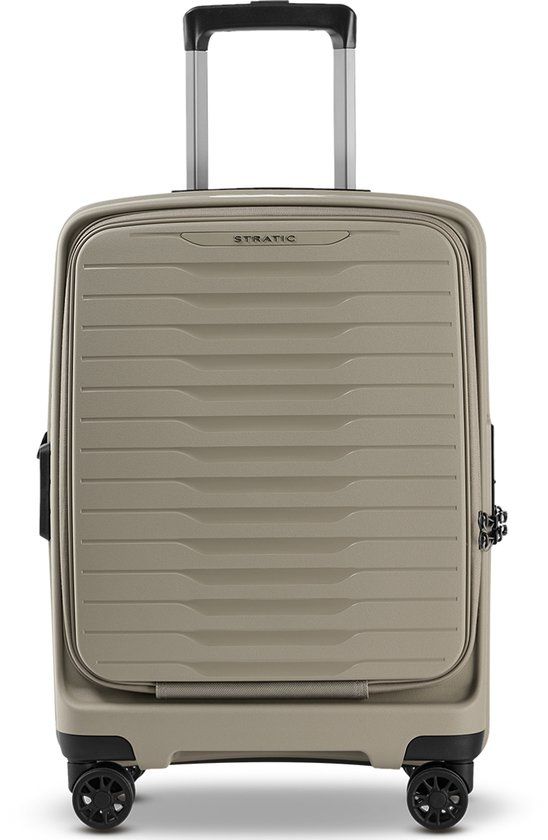 STRATIC Novium ML handbagage koffer 55 cm beige