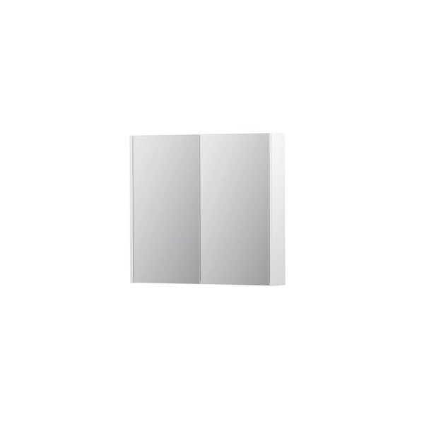 Ink Spiegelkast met 2 dubbelzijdige spiegeldeuren en stopcontact/schakelaar 1105201